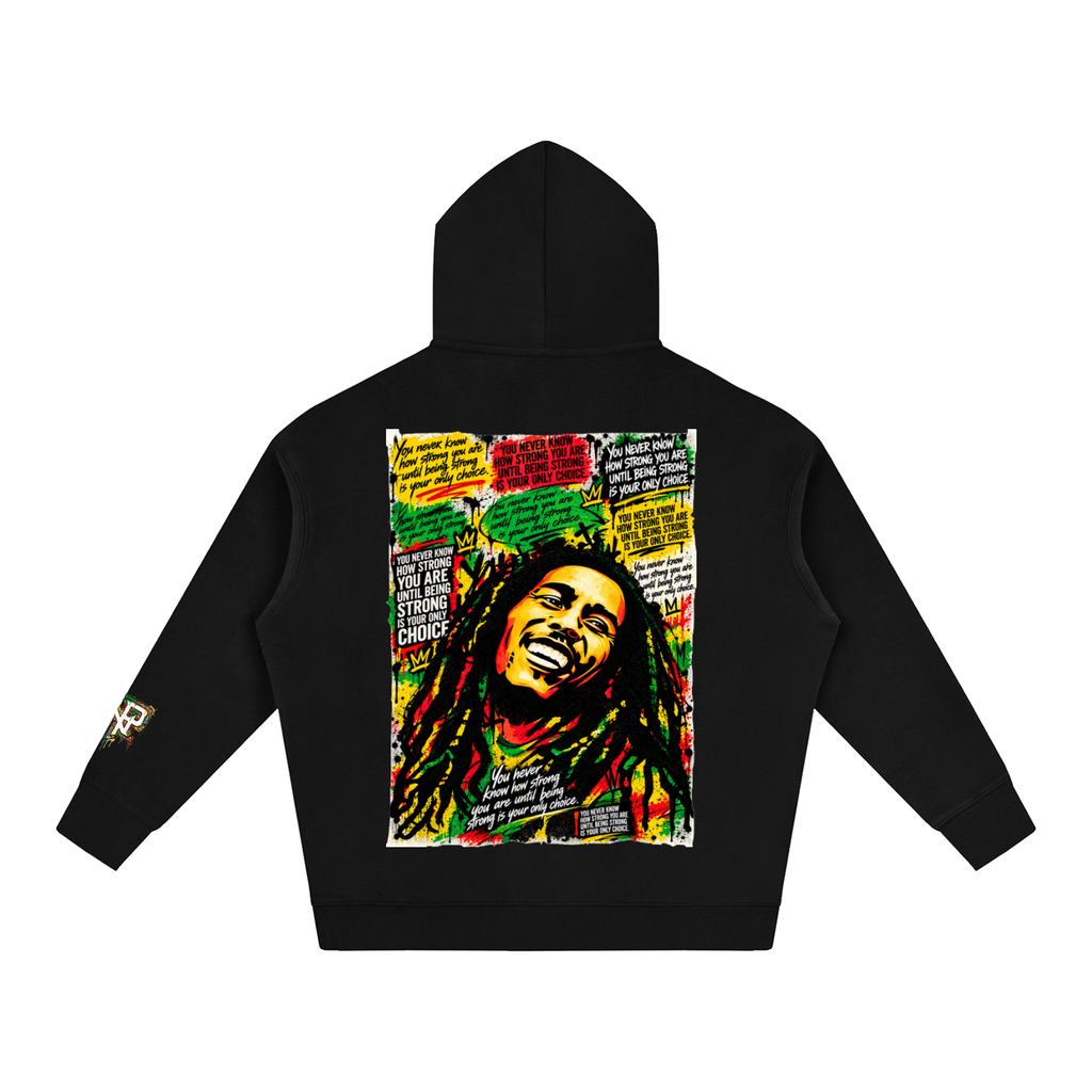 “STRONG” Legends Quotes Oversize Hoodie