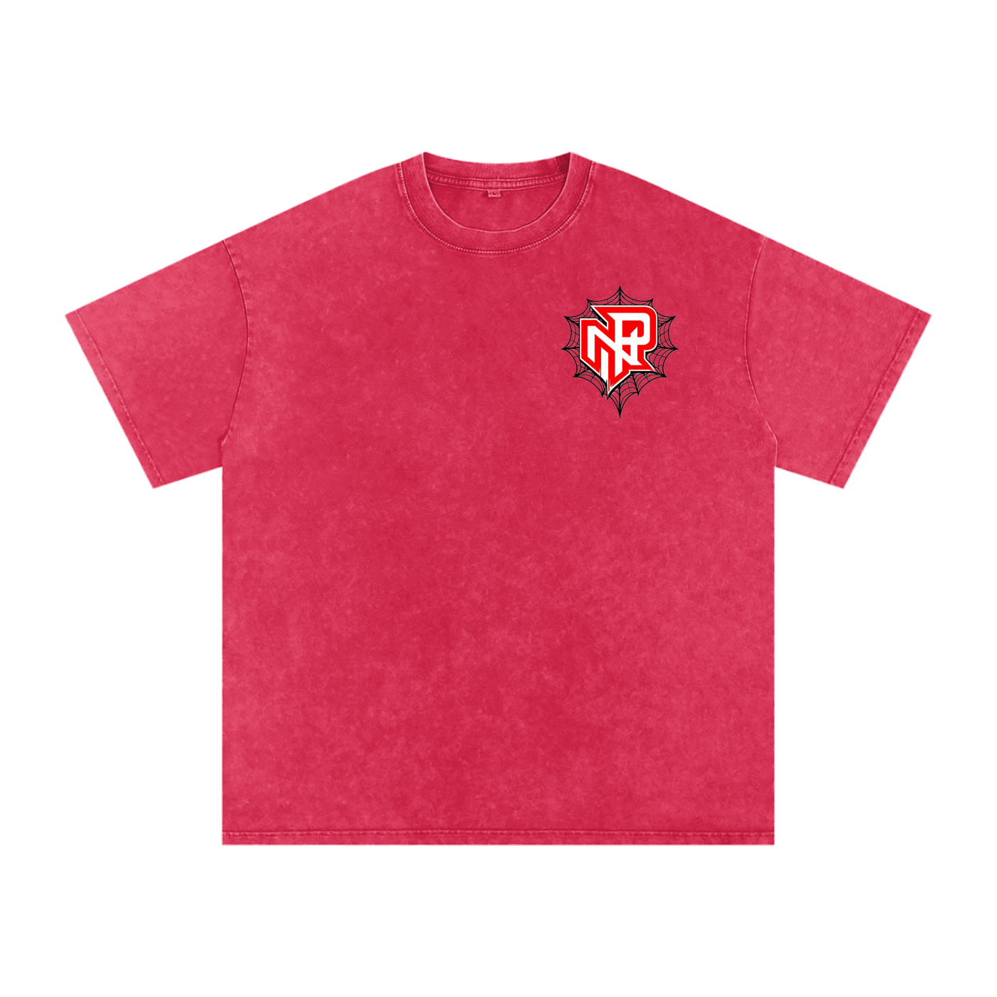“BARBERVERSE” Snow Washed Oversized Cotton T-Shirt