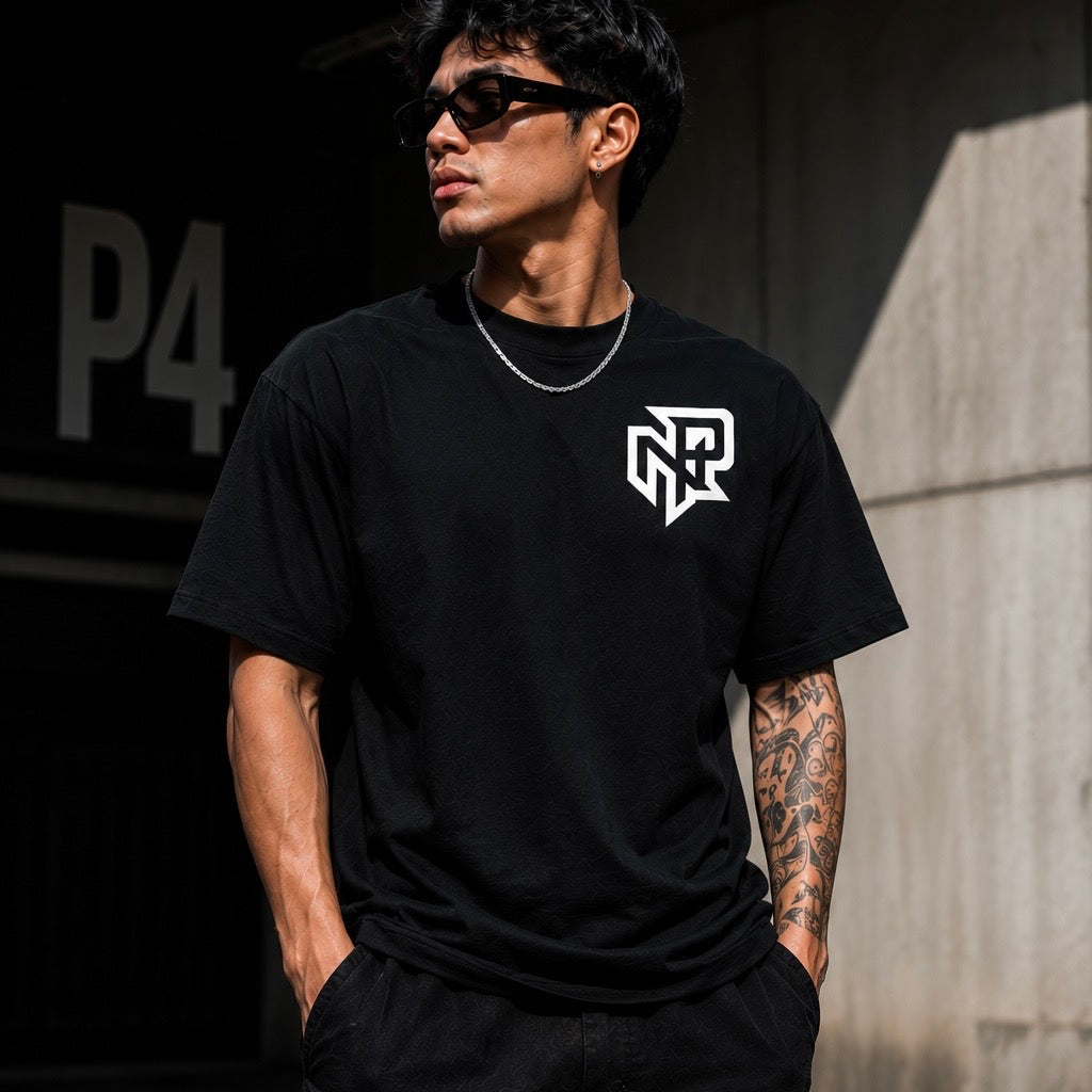 “FADE SOCIETY” Essential Heavyweight Cotton T-Shirt