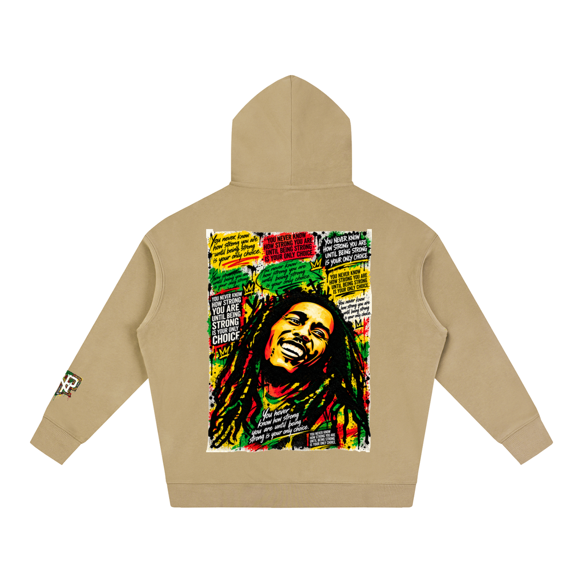 “STRONG” Legends Quotes Oversize Hoodie