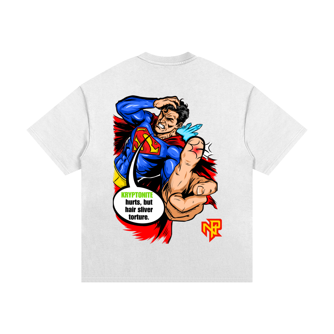 “Beyond Kryptonite” Essential Heavyweight Cotton T-Shirt