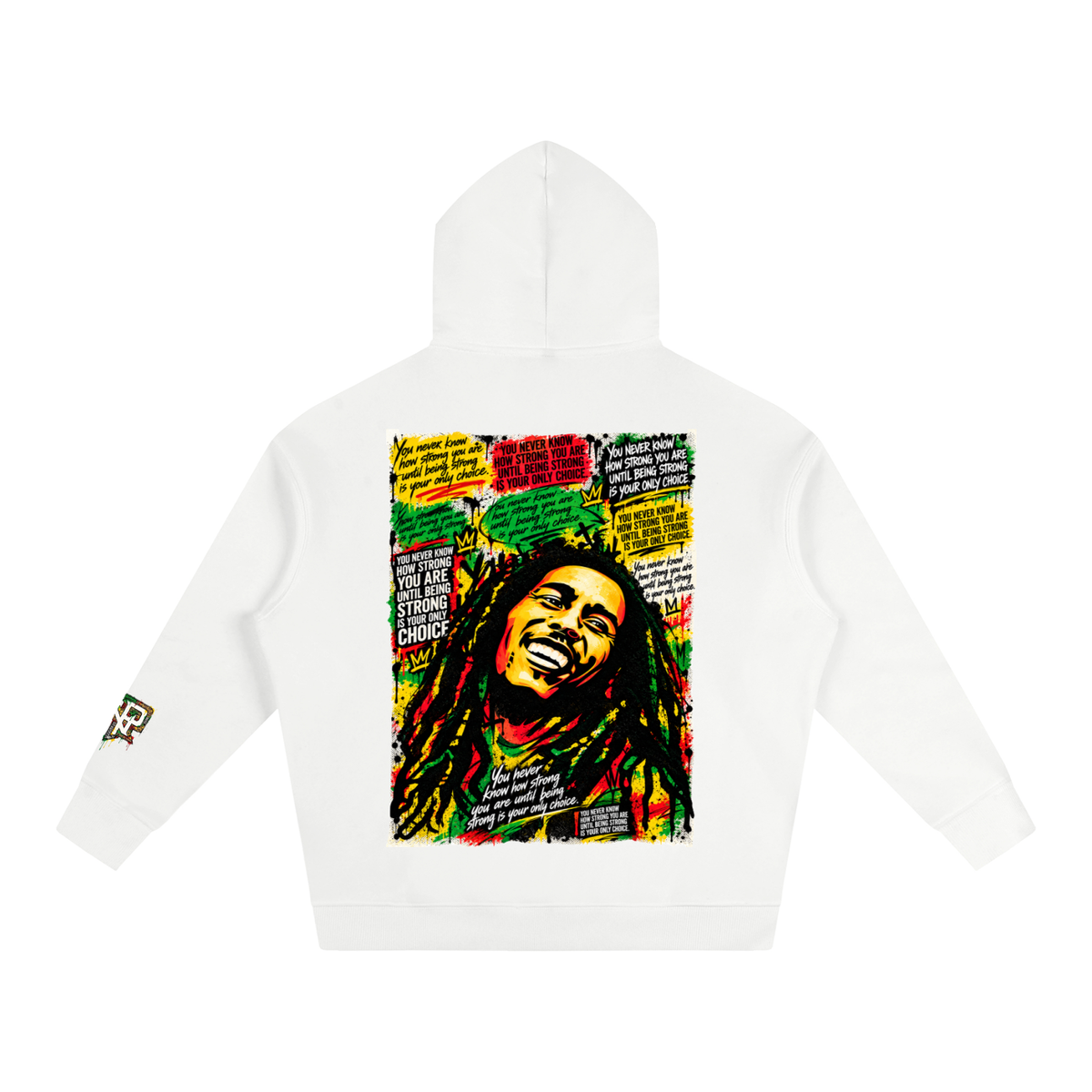“STRONG” Legends Quotes Oversize Hoodie