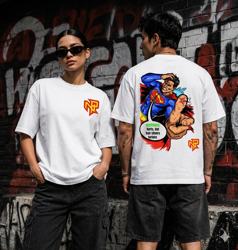 “Beyond Kryptonite” Essential Heavyweight Cotton T-Shirt